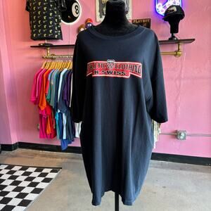 Y2K KSwiss Athletic Clothing Throwback Tee Size XL